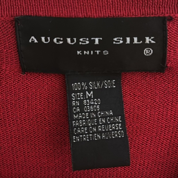 August Silk cardigan sweater - Picture 5 of 6